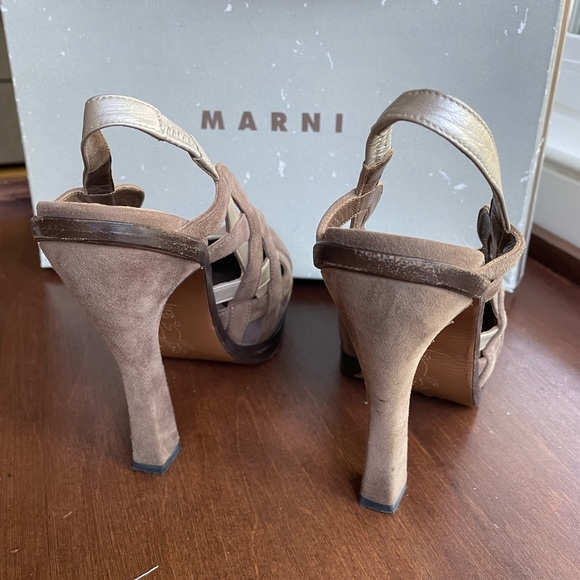 Marni sling back shoes size 6 - Picture 4 of 6